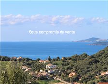 Ile de Beauté, Ouest Corsica, à seulement 25' de l'aéroport d'Ajaccio. Vue mer panoramique sur les Golfes de la Liscia, Sagone et,en ligne de mire sur