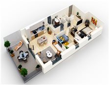 Appartement 3 chambres à vendre Lille